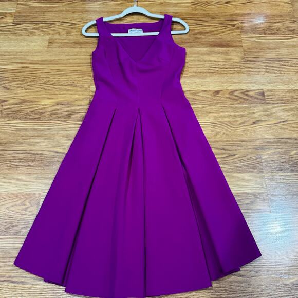 Chiara Boni La Petite Robe Corie V-Neck Fit & Flare  Cocktail dress sz IT 46 - Picture 11 of 16